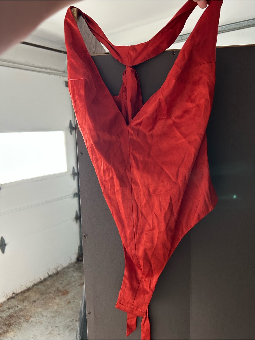 NWT For love and lemons skivvies v neck bodysuit